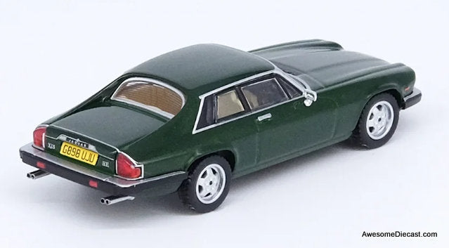 1989 Jaguar XJ-S, British Racing Green 1:64 Diecast Model Car by Inno64