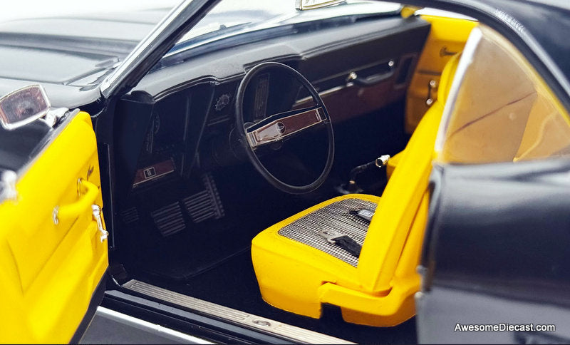 1969 Chevrolet COPO Camaro - 1 of 1, Black 1:18 Diecast Model Car by ACME