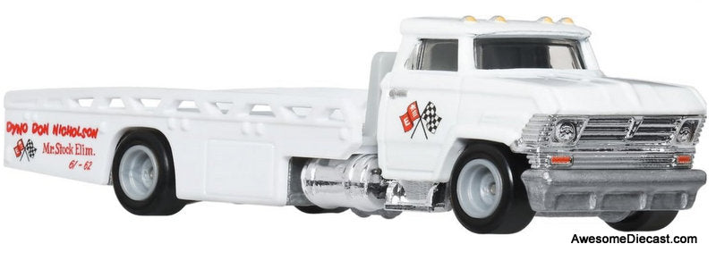 Hot Wheels Premium Team Transport 1961 Chevrolet Impala & Horizon Hauler 1:64 Diecast Model Vehicles by Hot Wheels