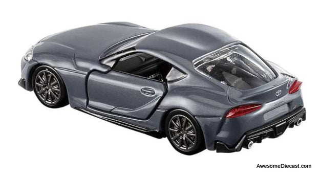 Toyota GR Supra, Metallic Gray 1:60 Diecast Model Car by Tomica