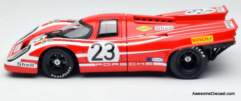 1970 Porsche 917K #23 24h Le Mans 1970 1:18 Diecast Model Car by Norev