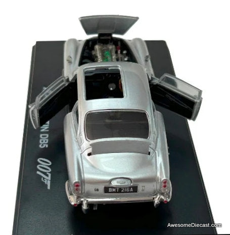 Aston Martin DB5, Silver (James Bond 007) 1:43 Diecast Model Car by Dongguan X Model