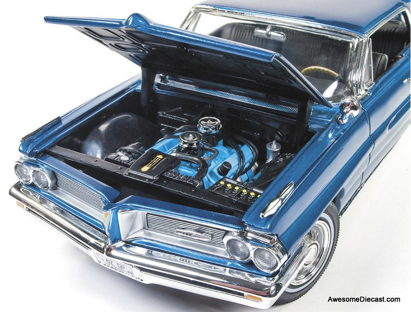 1962 Pontiac Grand Prix, Metallic Blue 1:18 Diecast Model Car by