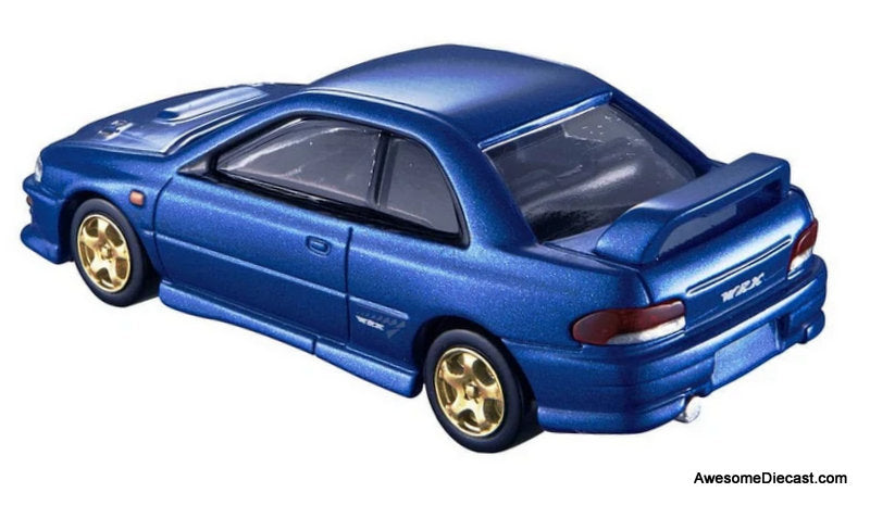 Subaru Impreza WRX Type R STi Version, Metallic Blue 1:61 Diecast Model Car by Tomica