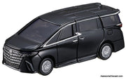 Toyota Alphard, Black 1:65 Diecast Model Car by Tomica