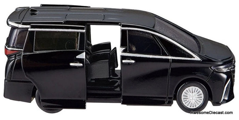 Toyota Alphard, Black 1:65 Diecast Model Car by Tomica