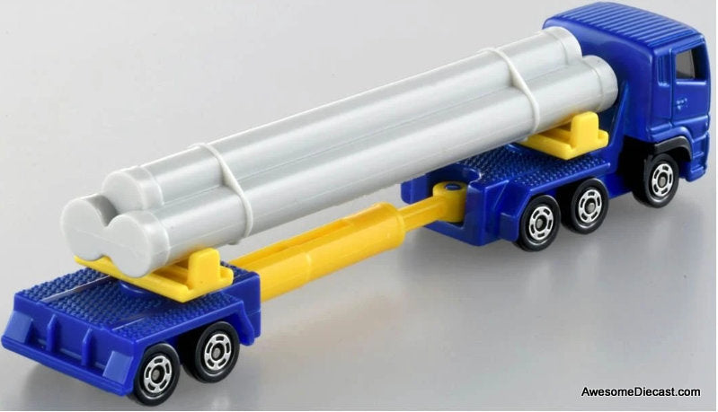 Mitsubishi Fuso Super w/Great Pole Trailer Diecast Model Truck by Tomica