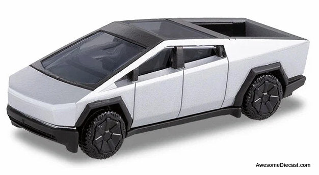 Tesla Cyber Truck, Silver 1:75 Diecast Model Truck by Tomica