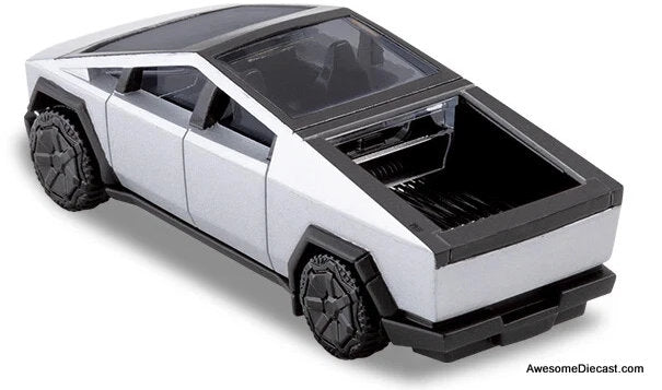 Tesla Cyber Truck, Silver 1:75 Diecast Model Truck by Tomica