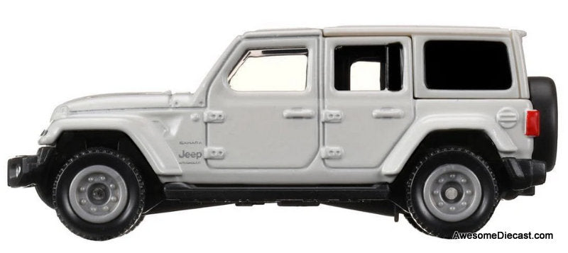 Jeep Wrangler, White 1:65 Diecast Model Car by Tomica