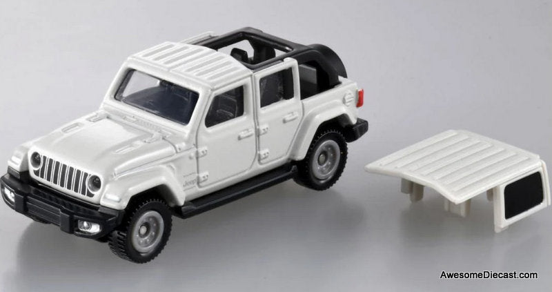 Jeep Wrangler, White 1:65 Diecast Model Car by Tomica