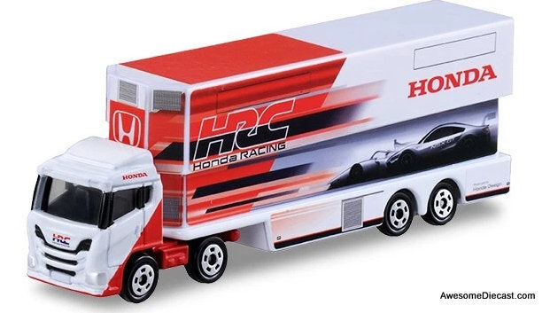 Honda Racing HRC Motor Home Diecast Model Truck by Tomica