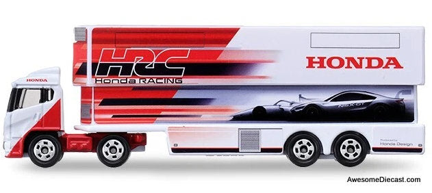 Honda Racing HRC Motor Home Diecast Model Truck by Tomica