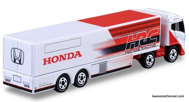 Honda Racing HRC Motor Home Diecast Model Truck by Tomica