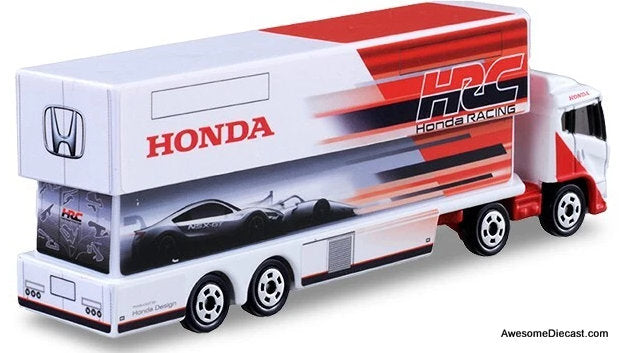 Honda Racing HRC Motor Home Diecast Model Truck by Tomica