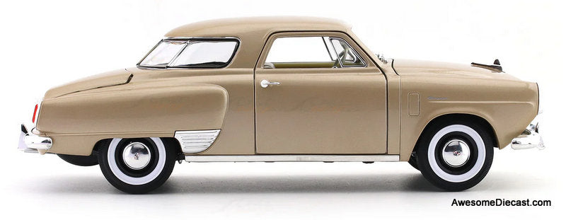 1950 Studebaker Champion, Tan Metallic 1:18 Diecast Model Car by Signature Models