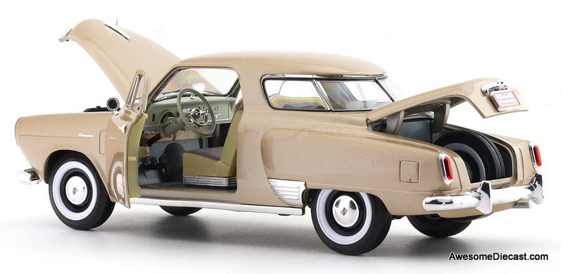 1950 Studebaker Champion, Tan Metallic 1:18 Diecast Model Car by Signature Models