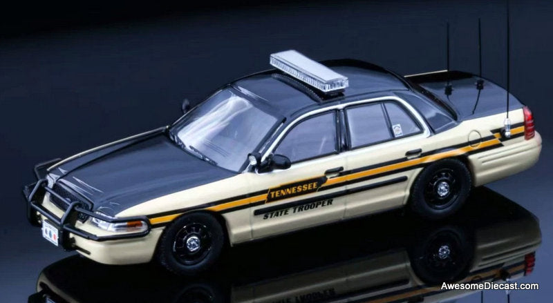 Ford Crown Victoria: Tennessee State Police 1:64 Diecast Model Car by Rollin