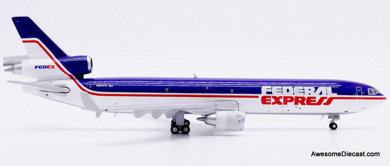 McDonnell Douglas MD11: Fedex Federal Express (Reg #N604FE) 1:400 Diecast Model Plane by JC Wings