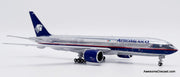 Boeing 777-200ER Aeromexico (Reg #N746AM) Polished 1:400 Diecast Model Plane by JC Wings