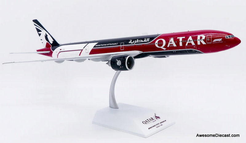 Boeing 777-300ER: Qatar Airways (Reg #A7-BEG) - Flaps Down