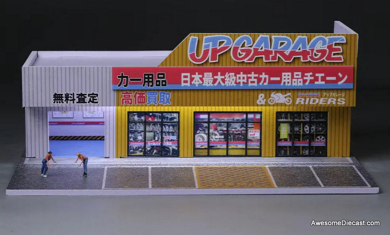 Auto Supply Store w/Lighting 1:64 Diorama by MoreArt
