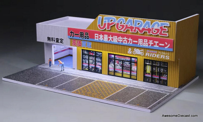Auto Supply Store w/Lighting 1:64 Diorama by MoreArt
