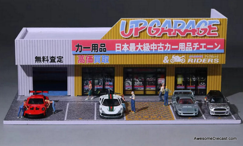 Auto Supply Store w/Lighting 1:64 Diorama by MoreArt
