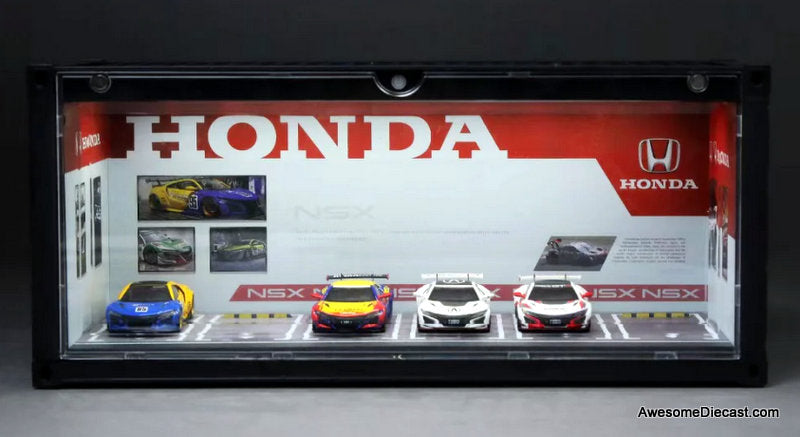 Honda Container Showroom w/Lighting 1:64 Diorama by MoreArt