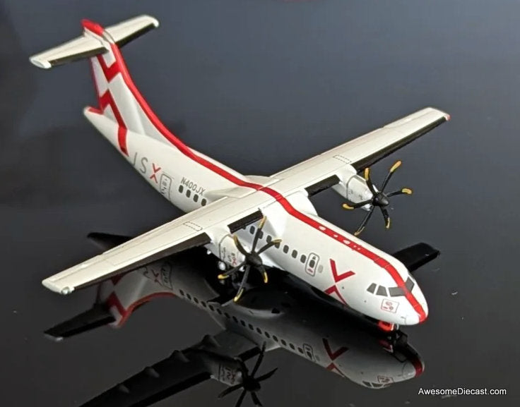 ATR 42-600: JSX (Reg #N400JX) 1:400 Diecast Model Plane by Gemini Jets
