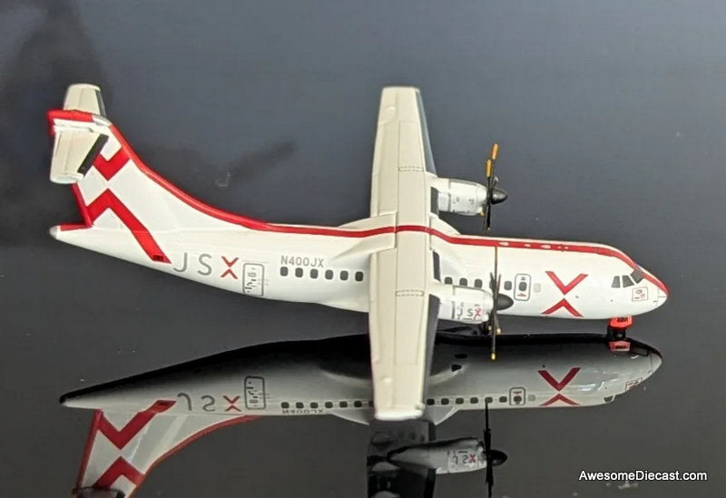 ATR 42-600: JSX (Reg #N400JX) 1:400 Diecast Model Plane by Gemini Jets
