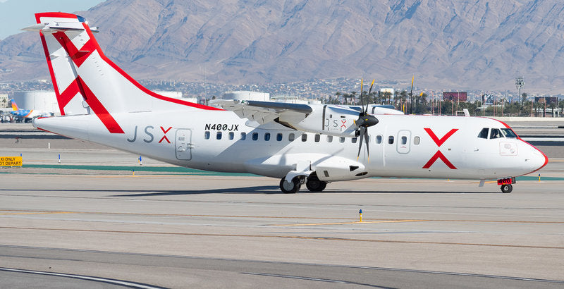 ATR 42-600: JSX (Reg #N400JX) 1:400 Diecast Model Plane by Gemini Jets