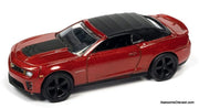 2013 Chevrolet Camaro Convertible ZL1, Inferno Orange 1:64 Diecast Model Car by Johnny Lightning