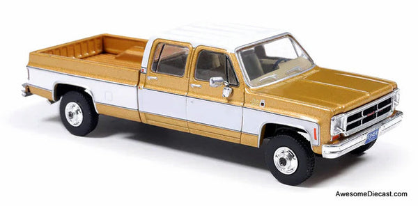 1975 GMC Sierra Classic, Yuba Gold 1:64 Diecast Model Truck by IXO