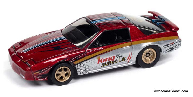 1987 Pontiac Trans Am "King of the Jungle" 1:64 Diecast Model Car by Johnny Lightning