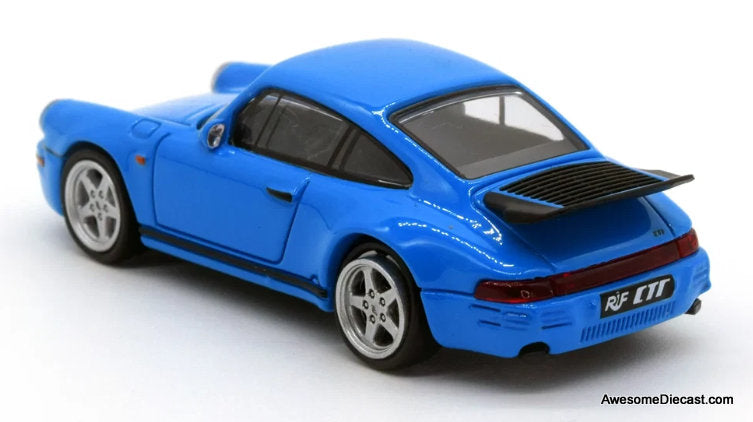 1987 (Porsche) RUF CTR Yellowbird, Racing Blue 1:64 Diecast Model Car by Para64
