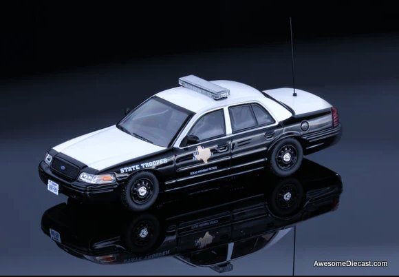 Ford Crown Victoria: Texas Highway Patrol 1:64 diecast Model Car by Rollin