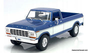 1979 Ford F-150 Pick-Up, Blue/White 1:18 Diecast Model Truck by Maisto