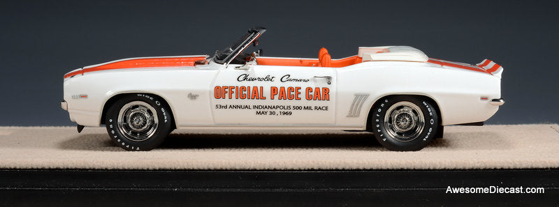 1969 Chevrolet Camaro Convertible Indy Pace Car 1:43 Resin Cast Model Car by Stamp Models