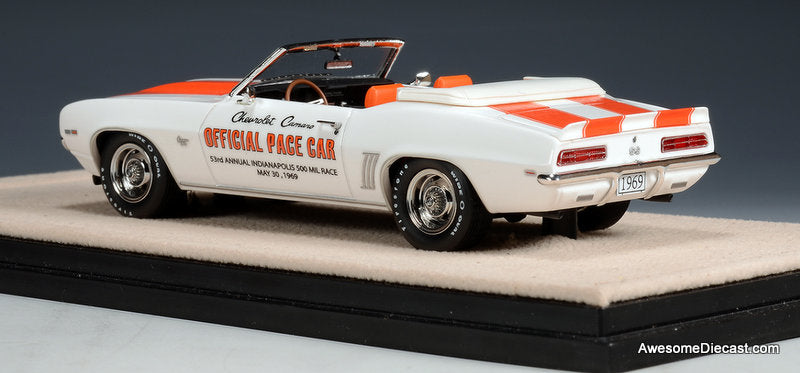 1969 Chevrolet Camaro Convertible Indy Pace Car 1:43 Resin Cast