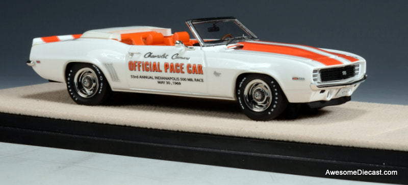 1969 Chevrolet Camaro Convertible Indy Pace Car 1:43 Resin Cast Model Car by Stamp Models