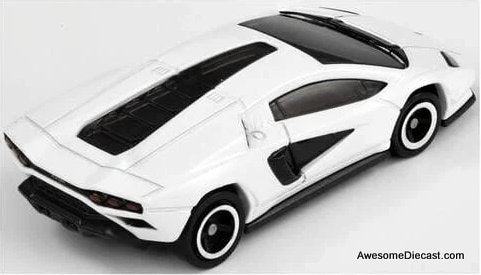 Lamborghini Countach LPI 800-4, White 1:64 Diecast Model Car by Tomica