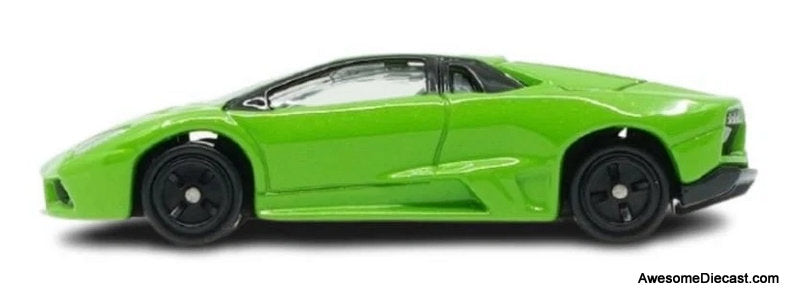 Lamborghini Reventon, Lime Green 1:65 Diecast Model Car by Tomica