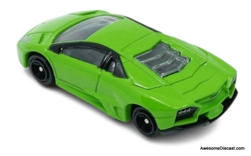 Lamborghini Reventon, Lime green 1:65 Diecast Model Car by Tomica