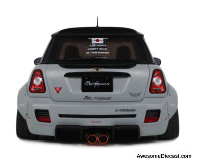 2015 LB-Works LB Nation Mini Cooper R5, Gray 1:18 Resin Cast Model Car by Oto