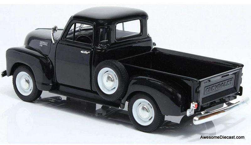 1953 Chevrolet 3100 Pick-Up, Black 1:18 Diecast Model Truck by Welly