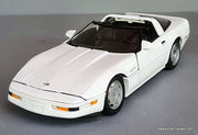 1992 Chevrolet Corvette ZR-1, White 1:18 Diecast Model Car by Maisto