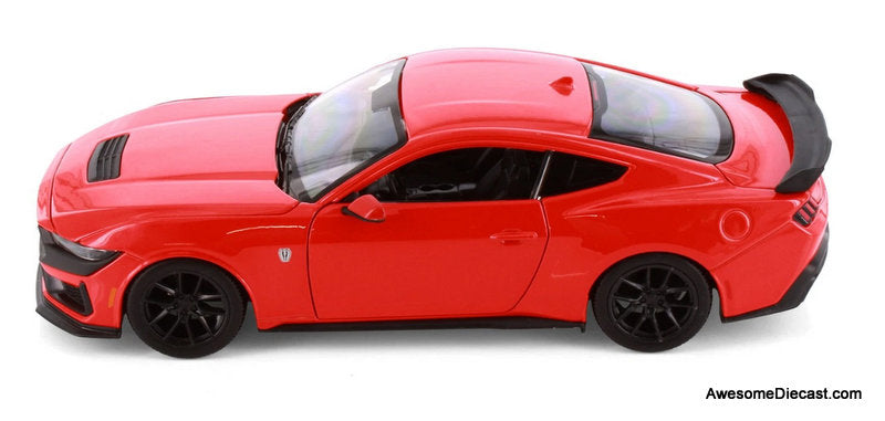 2024 Ford Mustang Darkhorse, Red 1:24 Diecast Model Car by Maisto