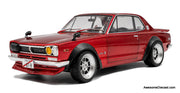 1970 Nissan Skyline  (C10) Hakosuka Works, Metallic Red 1:18 Diecast Model Car by Solido