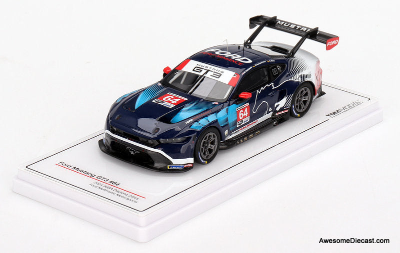 Ford Mustang GT3 #64 Ford Multimatic Motorsports 2024 IMSA Daytona 24Hrs 1:43 Resin Cast Model Car by TSM Model